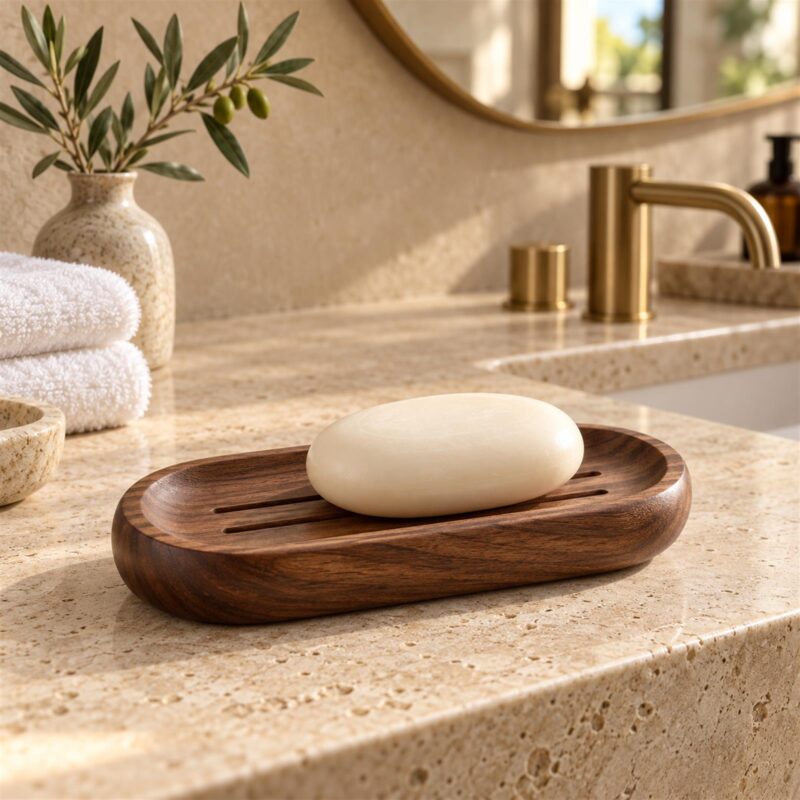 Wooden Soap Dish